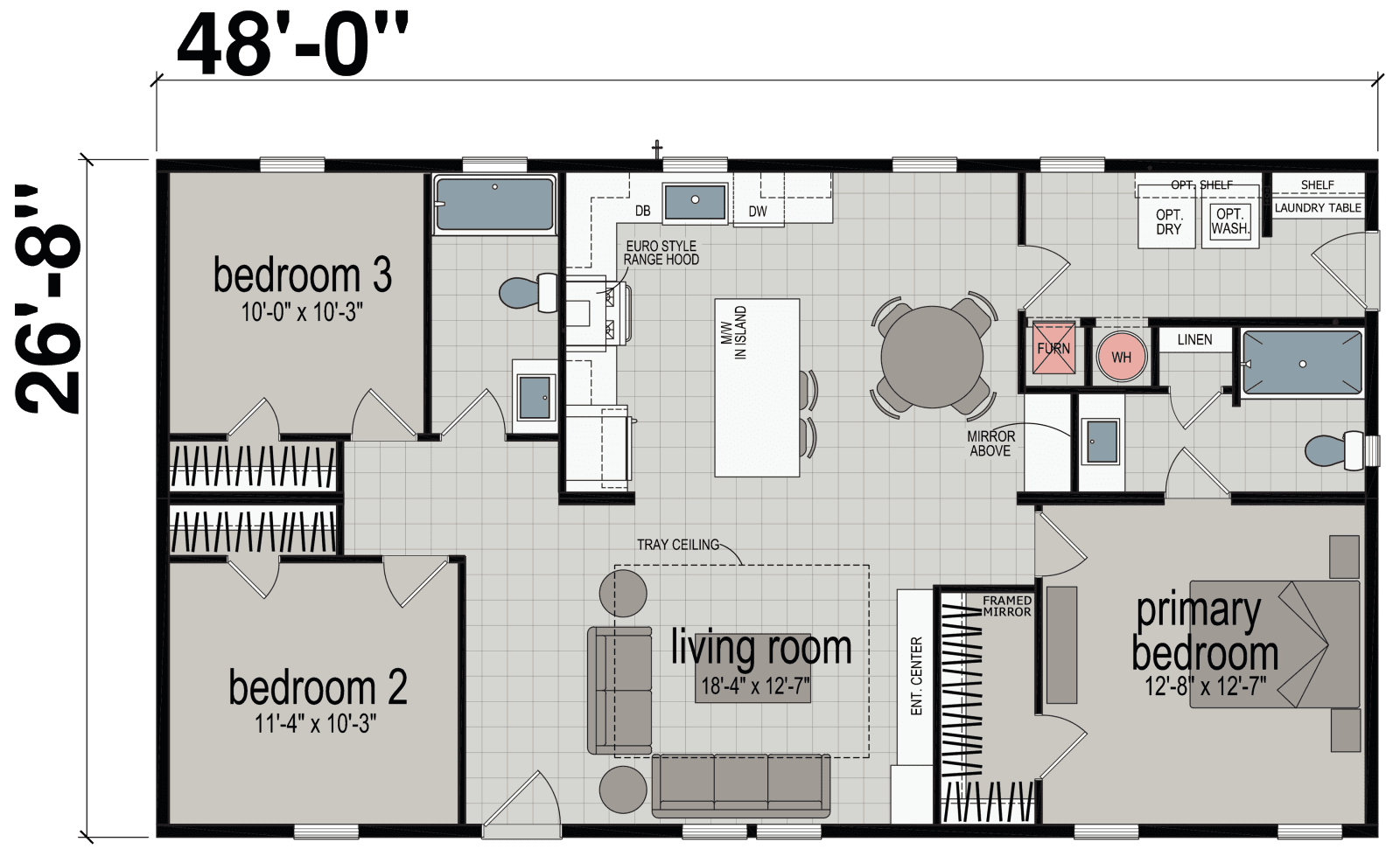 East point - aspire floor plan home features