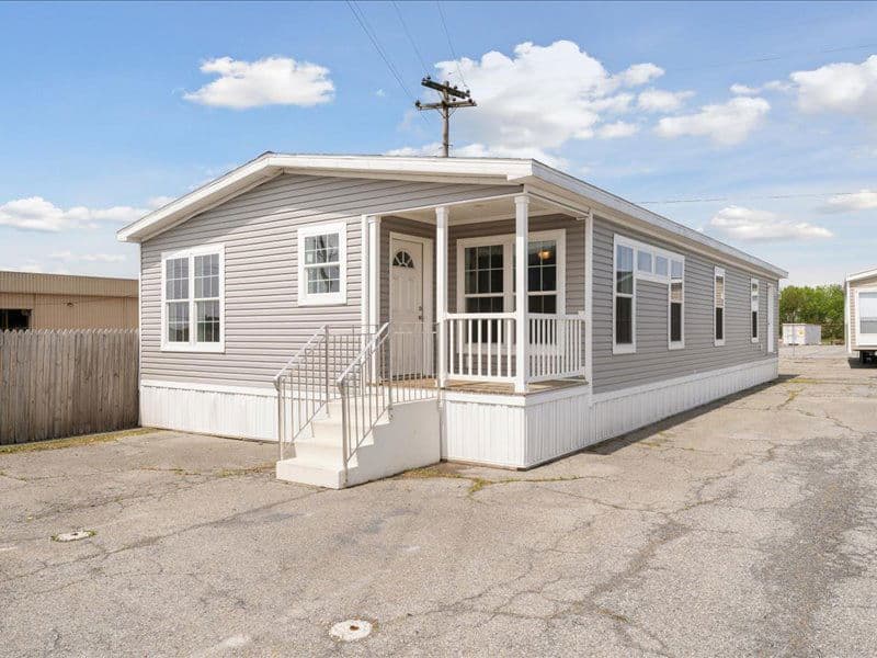 Spectra cs7301 elevation, floor plan, and exterior home features