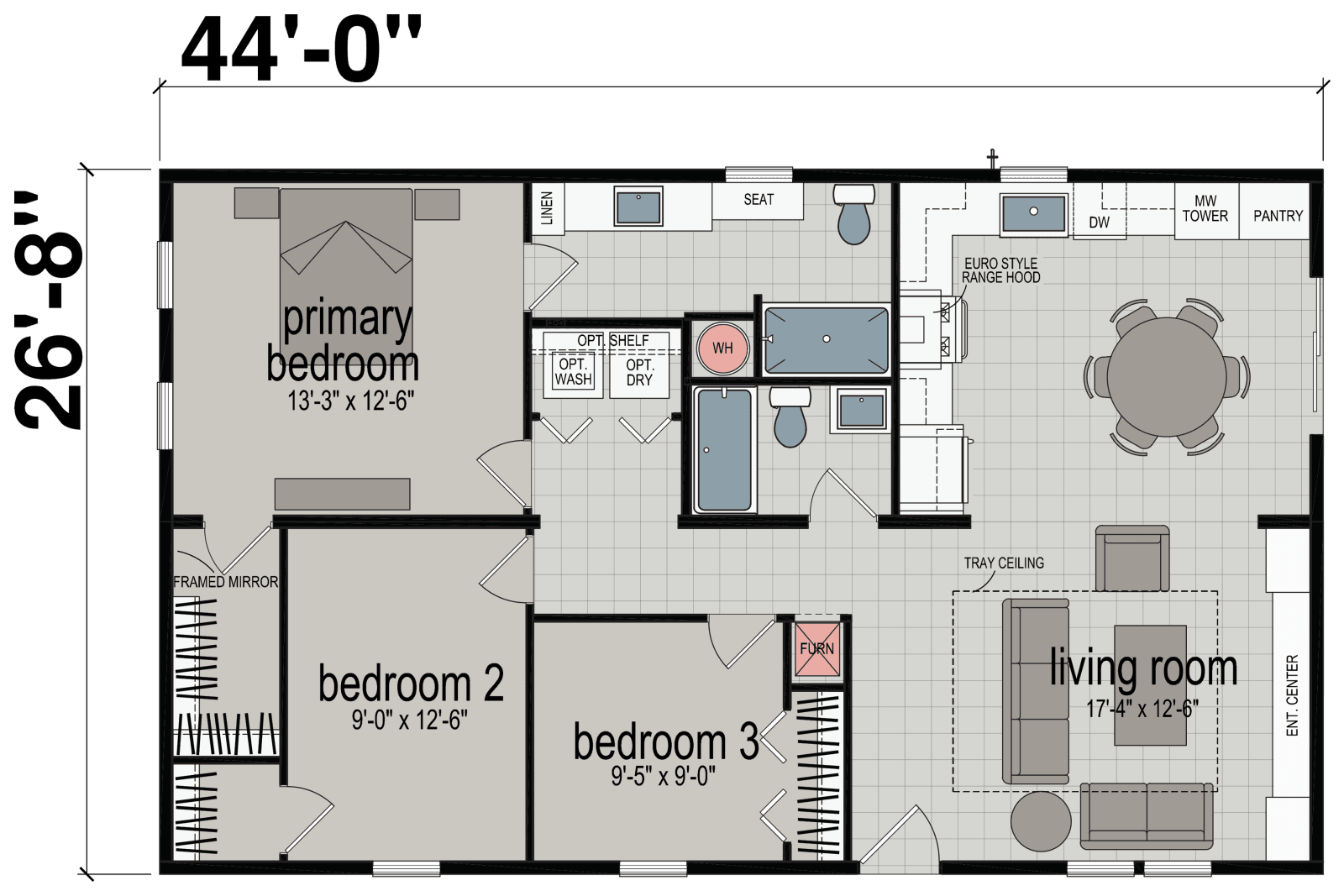 East point - encore floor plan home features