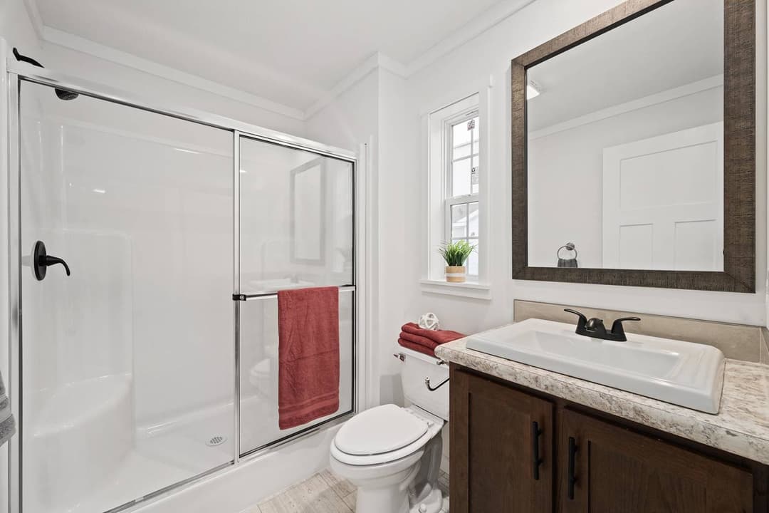 Ensure bathroom home features